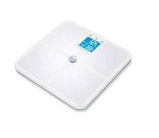 Beurer BF 950 biela / diagnostická váha / LCD / max 180 kg / Bluetooth / Analyzér