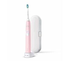 Philips HX6806/03 bielo-ružová / Sonická zubná kefka / 62.000 kmitov / 1 režimy / časovač / 1 hlavica 