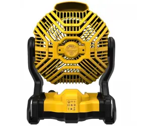 DEWALT DCE512N žltá / aku ventilátor / priemer 27cm / 18V / bez Aku