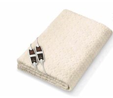 Beurer UB 56 elektrická vyhrievacia dečka béžová / 120W / 160 x 150 cm / 8 teplôt