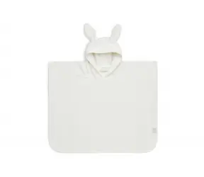 Jollein Osuška pončo Ivory / 60 x 65 cm / od 12 mesiacov do 4 rokov