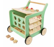 Small Foot Chodítko veľká motorická kocka Movere / od 12 mesiacov