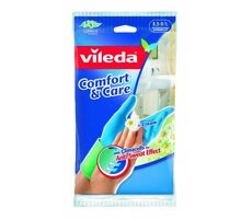 Vileda Comfort Extra (Veľkosť L) / Ochranné rukavice na upratovanie / protišmyková úprava / 1 pár