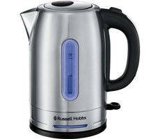 Russell Hobbs Quiet Boil 26300-70 strieborná / rýchlovarná kanvica / 2400W / 1.7L / nerez