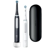 Oral-B iO Series 4 Duo biela|čierna / oscilačná|rotačná kefka / 4 režimy