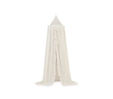 Jollein Nebesa nad postieľku Vintage 245cm Ruffle Ivory