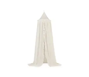 Jollein Nebesa nad postieľku Vintage 245cm Ruffle Ivory