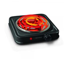 Esperanza EKH012K Etna čierna / Elektrický varič / 1 platňa / 1000W / 5 teplotných stupňov
