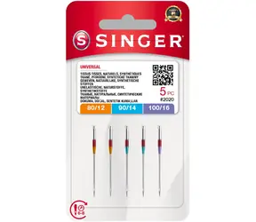 Singer 2020 - 80/12 & 90/14 & 100/16 5ks / Ihly / univerzálna