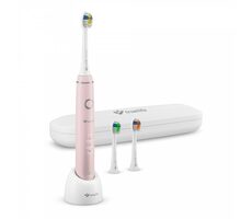 TrueLife SonicBrush Compact ružová / Elektrická zubná kefka / 70000 kmitov za minútu / 4 režimy / cestovné puzdro / I / dopredaj
