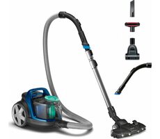 Philips 5000 series FC9557-09 modrá / Bezvreckový vysávač / 900W / 77dB / 1.5L