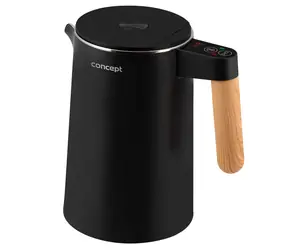 Concept RK3301 čierna / Rýchlovarná kanvica / 1.5 l / 2200W / termoregulácia