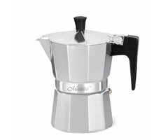 Maestro MR-1666-3 strieborná / Moka kanvička / 3 šálky
