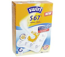 Swirl S 67 MP Plus AirSpace vrecká do vysávača / textilné / univerzálne / 4ks