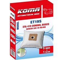 KOMA ET19S Vrecká do vysávača ETA Domino 1419 / 5ks