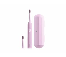 TESLA SMART Toothbrush Sonic TS200 Deluxe ružová / Elektrická zubná kefka / 42000 kmitov / časovač / 4 režimy