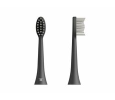 TESLA SMART Toothbrush TS200 Brush Heads čierna / náhradná hlavica / 2 ks