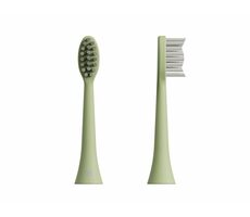 TESLA SMART Toothbrush TS200 Brush Heads zelená / náhradná hlavica / 2 ks