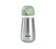 Beaba Hrnček termoizolačný nerez 350ml Sage Green
