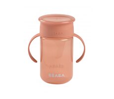 Beaba Hrnček trénovací 360 ° Pink 340 ml 12m +