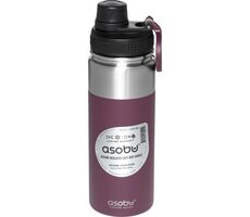 Asobu Alpine Flask Bottle Burgundy 0.53 L / termofľaša / chladný až 24 hodín / horúci až 12 hodín