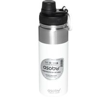 Asobu Alpine Flask Bottle White 0.53 L / termofľaša / chladný až 24 hodín / horúci až 12 hodín