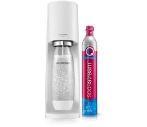 SodaStream Terra biela / výrobník sódy / bez BPA / 1x fľaša 1 L / 1x CO2 plyn