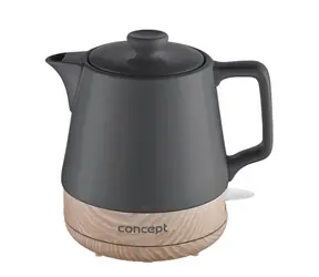Concept RK0062 šedá / Rýchlovarná kanvica / 1200 W / 1 l 