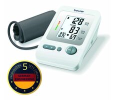 BEURER BM 26 biela / tlakomer / LCD displej / 4X AA 