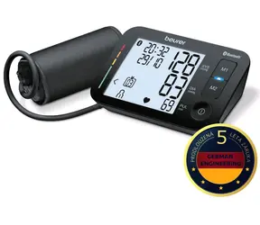 BEURER BM 54 čierna / tlakomer / LCD displej / 4X AAA / Bluetooth