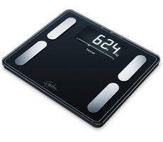 BEURER BF 720 čierna / osobná váha / digitálny / LCD displej / rozlíšenie 100 g / nosnosť 180 kg / diagnostické údaje 