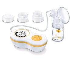 BEURER BY 40 biela / odsávačka mlieka / elektrická / 10 úrovní / LCD displej