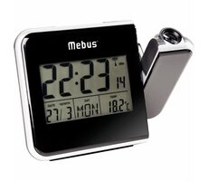 Mebus 42425 - Rádiom riadený budík s projektorom 