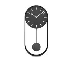 Mebus 12931 - nástenné kyvadlové hodiny / 40 x 20 x 5 cm cm / 2x AA