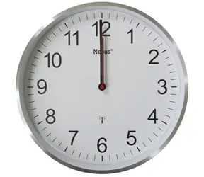 Mebus 19411 - Rádiom riadené nástenné hodiny / 30 cm / 1x AA