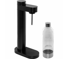 Stelton Brus Carbonator čierna / výrobník sódy / bez fľaše / bez CO2 / 7-9 Pa 