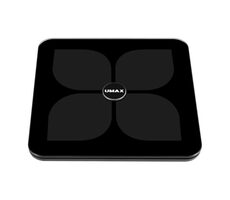 Umax US20HRC čierna / Chytrá váha / nosnosť 180 kg / Bluetooth 4.0 / Wi-Fi