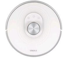 Umax U- SMART Laser biela / Robotický vysávač s mopom / sací výkon 2700 Pa / HEPA