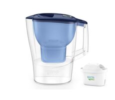 Brita Aluna modrá / filtračná kanvica na vodu / 2.4 l / filter: Maxtra PRO
