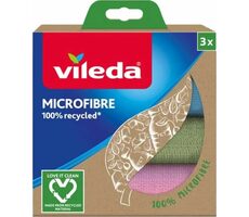 Vileda Microfibre Mikrohandričky / 3 ks / recyklované