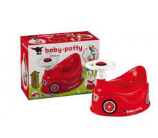 Big Bobby Car Baby Nočník s volantom červená / od 1,5 roka
