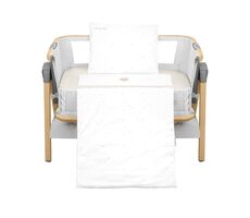 KikkaBoo Posteľná sada s obliečkami 5ks do postieľky 50x85 cm