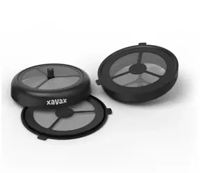 Xavax Barista plniteľné kapsule na kávu / čaj, 2 ks, pre Senseo kávovary a identické designy / čierna