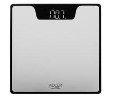 Adler AD 8174s čierno strieborná / Osobná váha / až 180 kg / LED displej / 2x 1.5V AAA