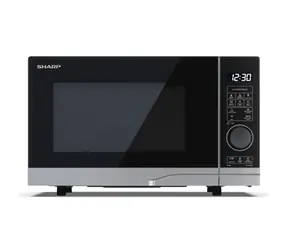 Sharp YC-PG204AE-S strieborná / Mikrovlnná rúra / gril / 700W / 20L 