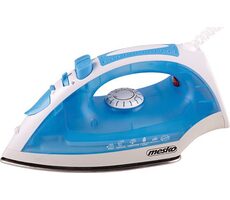 Mesko MS 5023 bielo modrá / naparovacia žehlička / 2200 W / 230 ml / 35 g-min