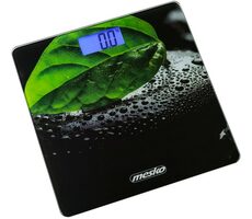 Mesko MS 8149 čierna / digitálna osobná váha / max 150 kg / presnosť 100 g / LCD displej / Auto-zero Auto-off 