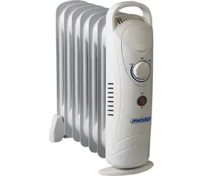 Mesko MS 7804 biela / Elektrický olejový radiátor / 7 rebier / 800W