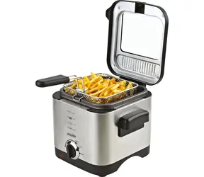 Mesko MS 4910 čierno strieborná / Fritéza / 900 W / olej 1.5 L