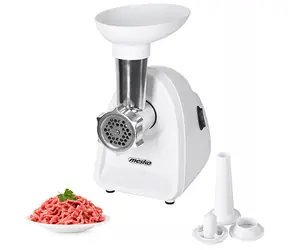 Mesko MS 4809 biela / mlynček na mäso / 350 W / 1.3 kg za min / 3 nástavce